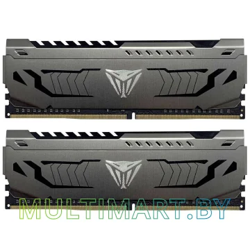 Оперативная память Patriot Viper Steel 2x32GB DDR4 PC4-25600 (PVS464G320C6K)